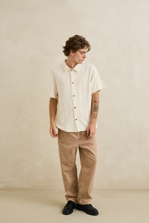 Camisa Rhythm Sundown Natural – foto 5
