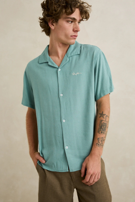 Camisa Rhythm Lucas Seafoam – foto 1