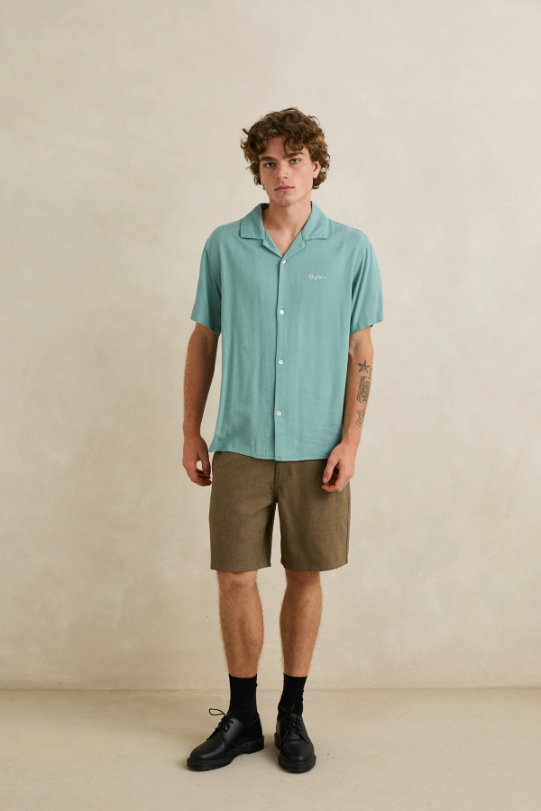 Camisa Rhythm Lucas Seafoam – foto 6