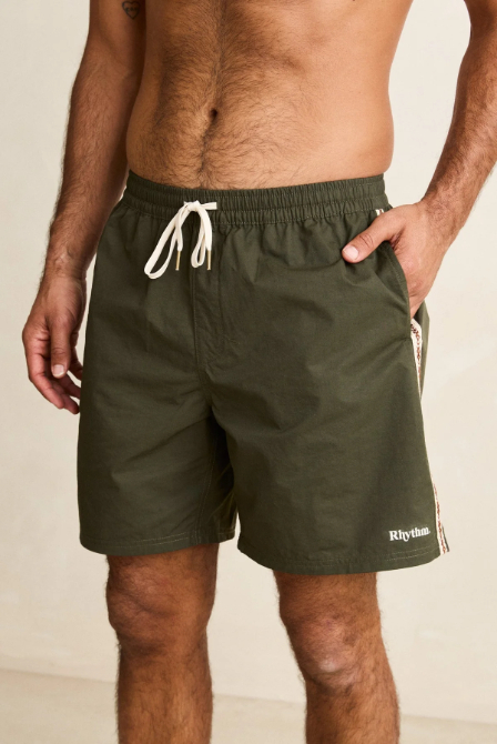 Pantaloneta Rhythm Tape Olive – foto 1