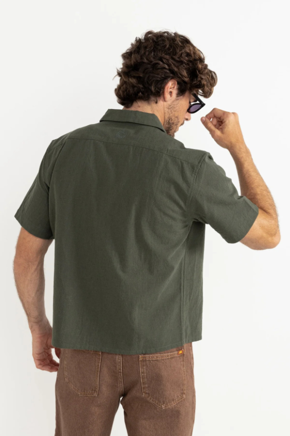 Camisa Rhythm Grange Crop Forest – foto 2