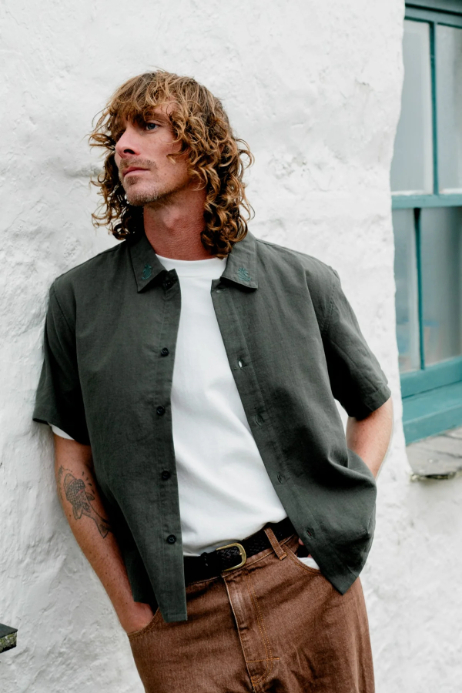 Camisa Rhythm Grange Crop Forest – foto 5