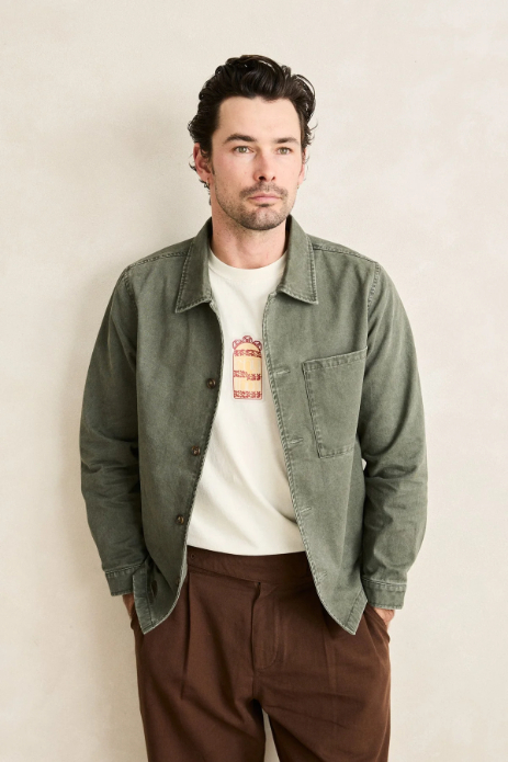 Camisa M/L Rhythm Field Guide Stone – foto 5