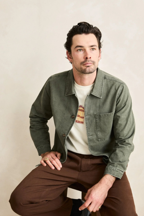 Camisa M/L Rhythm Field Guide Stone – foto 8
