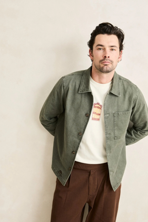 Camisa M/L Rhythm Field Guide Stone – foto 9