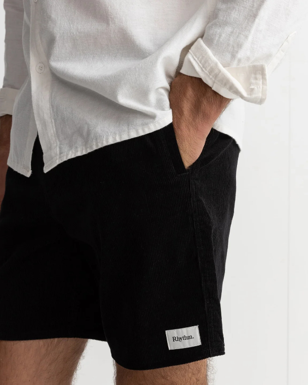 Short Rhythm Classic Cord Vintage Black – foto 4