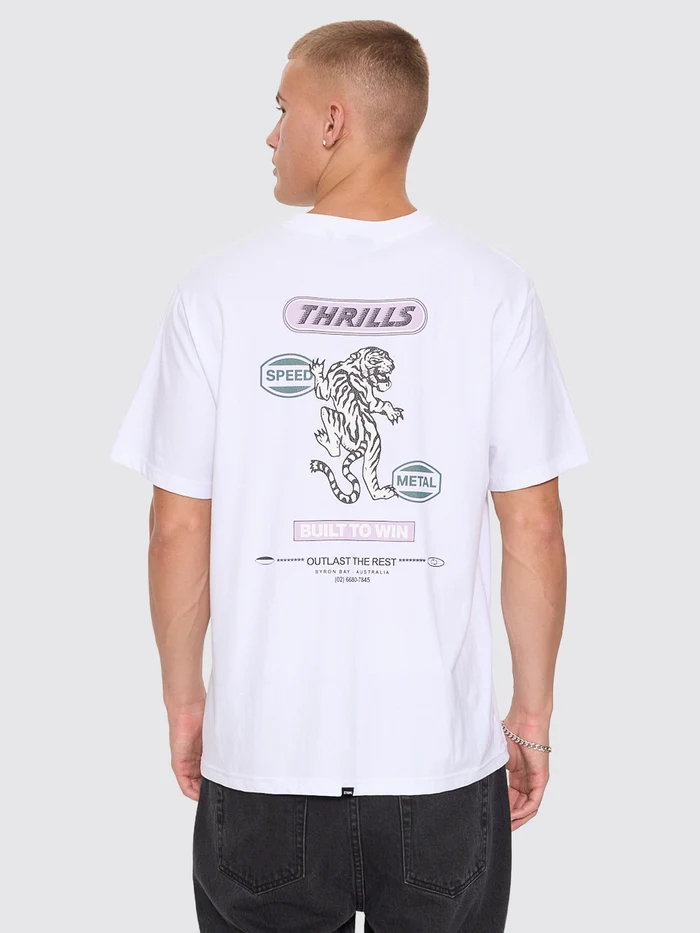 Camiseta Thrills Built To Win White – foto 5