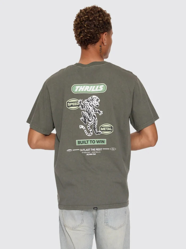 Camiseta Thrills Built To Win Beetle – foto 6