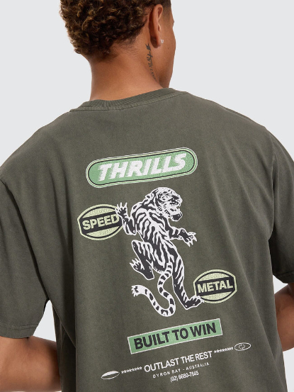 Camiseta Thrills Built To Win Beetle – foto 8