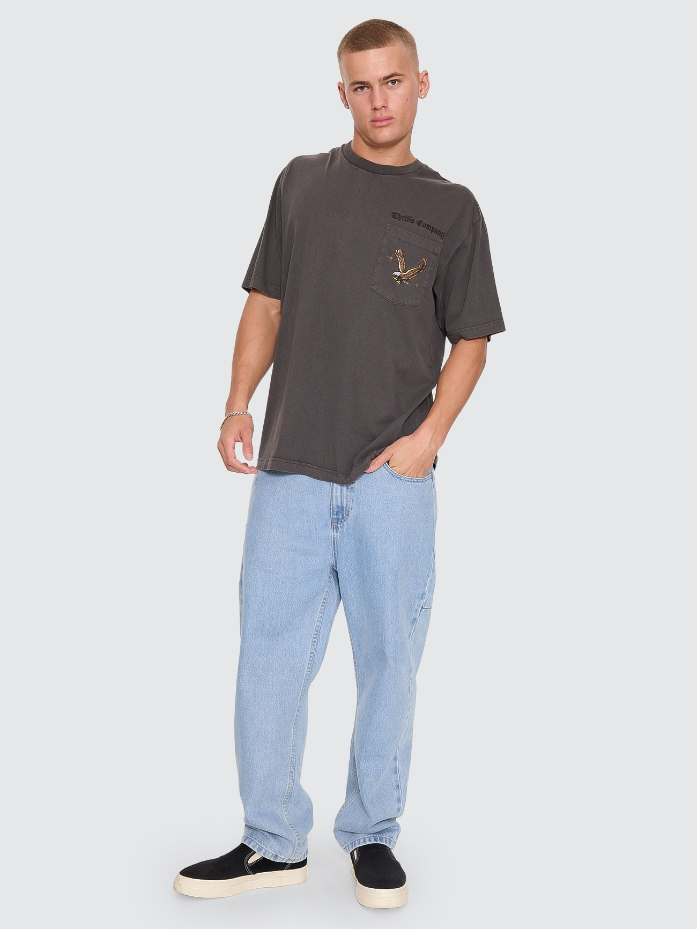 Camiseta Thrills Seen & Heard Oversize Pocket Black – foto 10