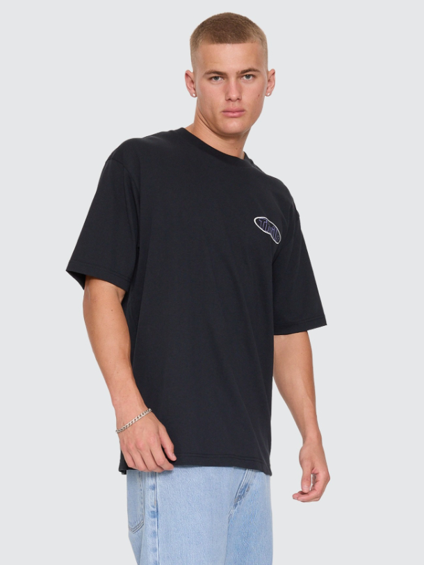 Camiseta Thrills Val For The Win Oversize Faded Black – foto 5