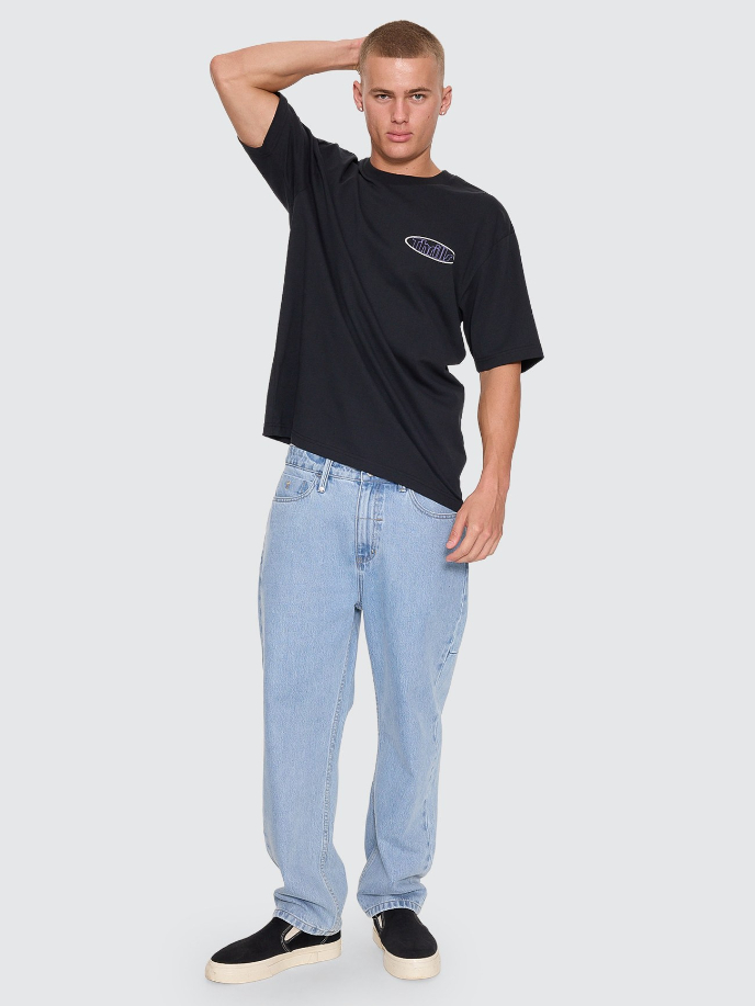 Camiseta Thrills Val For The Win Oversize Faded Black – foto 6
