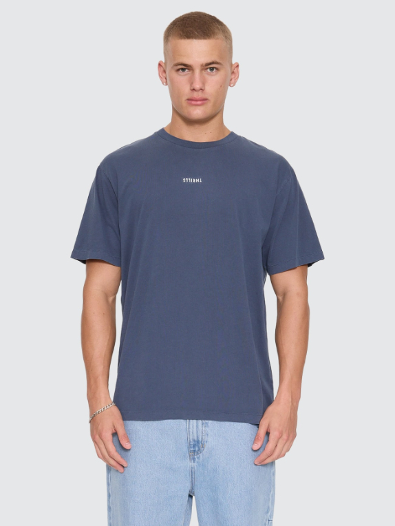 Camiseta Thrills Minimal Heritage Navy – foto 3