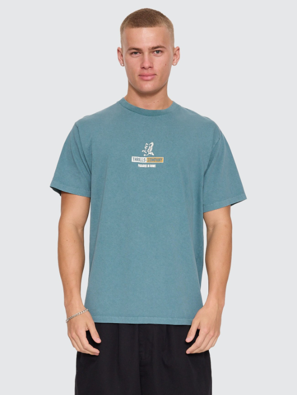 Camiseta Thrills Risen Troppo Teal