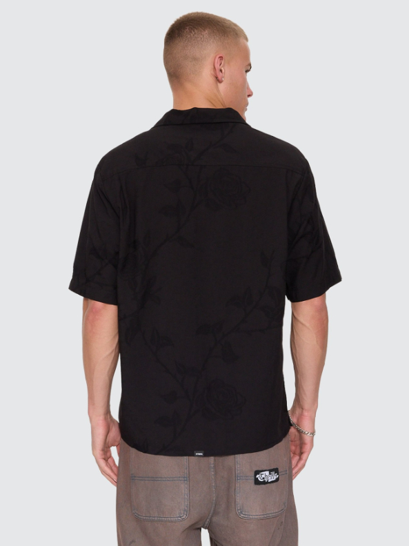 Camisa Thrills Time Will Tell Cropped Black – foto 6