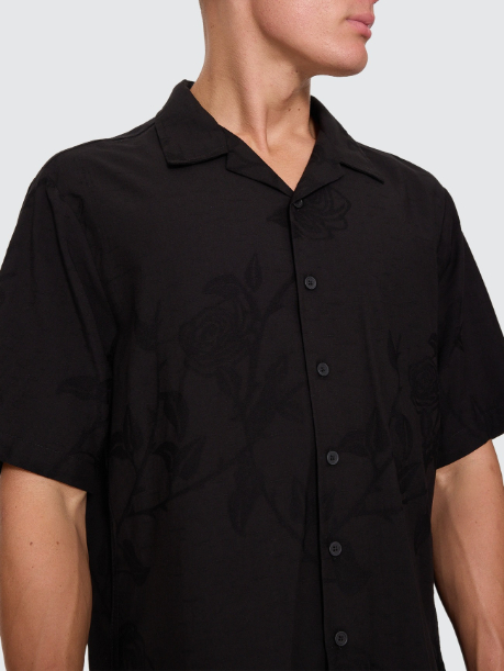 Camisa Thrills Time Will Tell Cropped Black – foto 7
