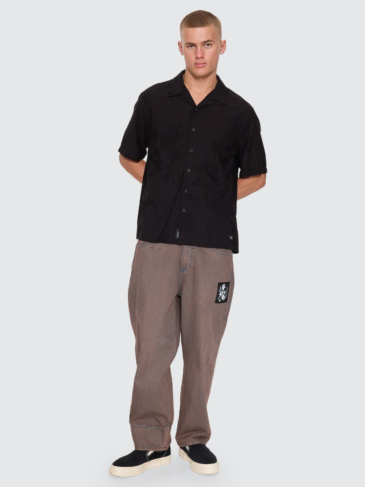 Camisa Thrills Time Will Tell Cropped Black – foto 10