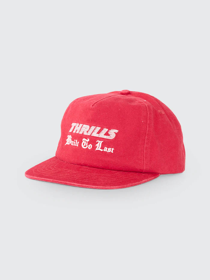 Gorra Thrills Built To Win Racing Red – foto 2