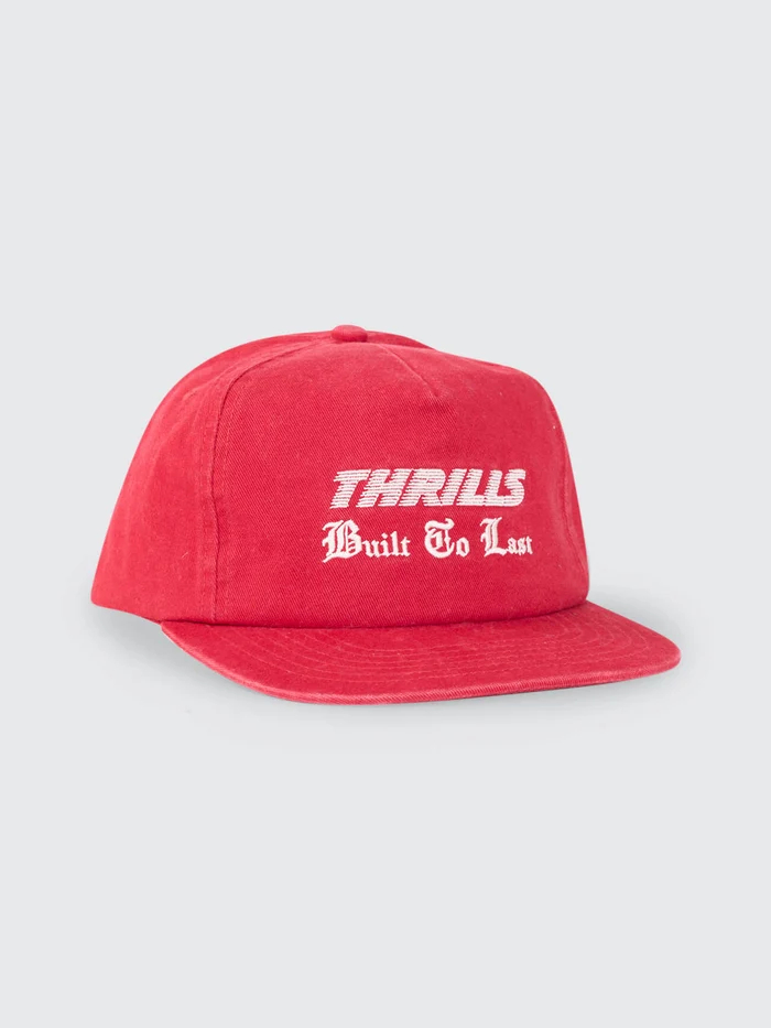 Gorra Thrills Built To Win Racing Red – foto 5