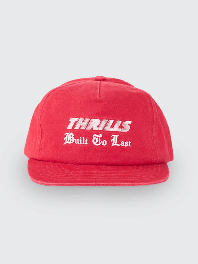 Gorra Thrills Built To Win Racing Red – foto 6