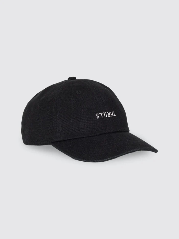 Gorra Thrills Minimal Washed Black – foto 4