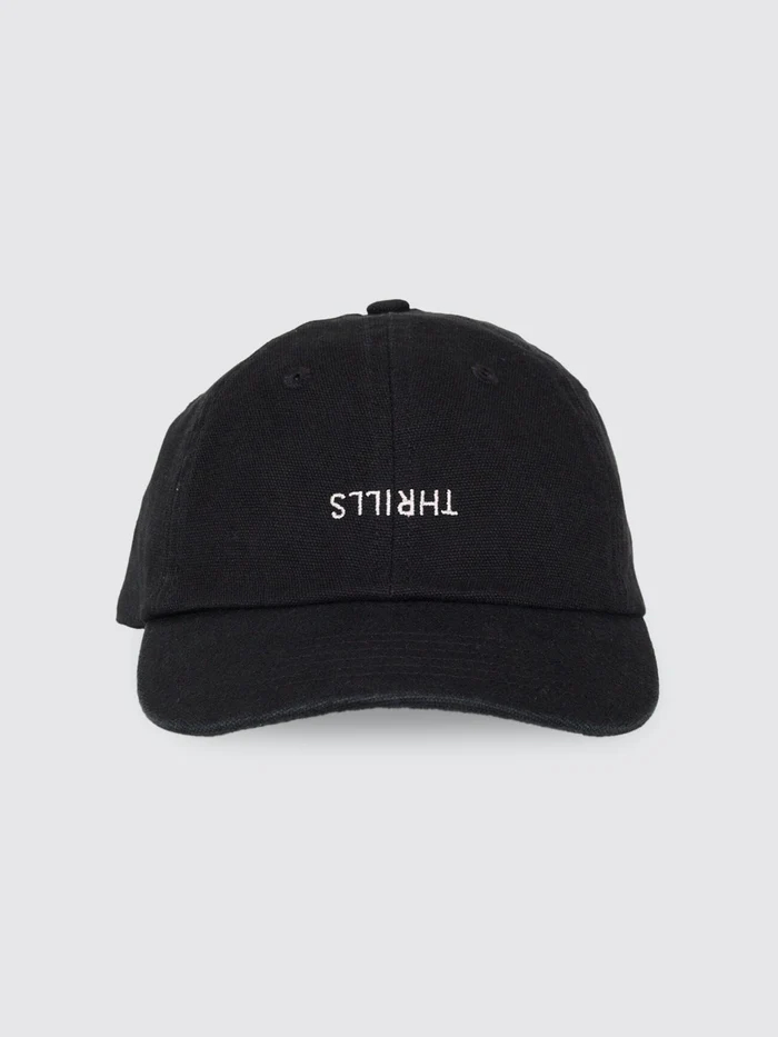 Gorra Thrills Minimal Washed Black – foto 5