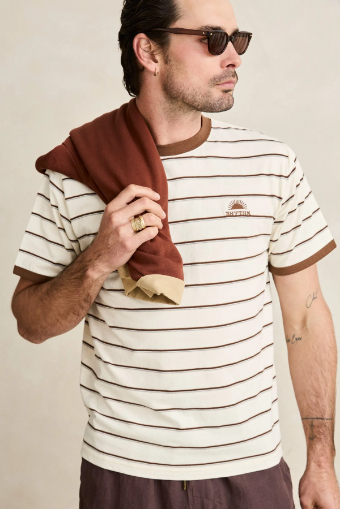 Camiseta Rhythm Field Guide Tobacco