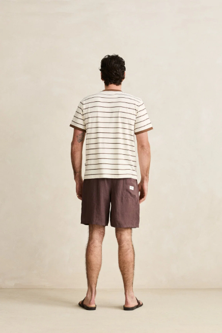Camiseta Rhythm Field Guide Tobacco
