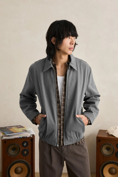 Jacket Bomber Rhythm Phasers Grey