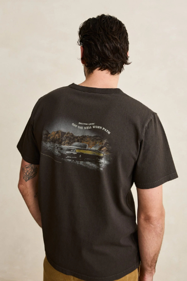 Camiseta Rhythm Heading West Vintage Black