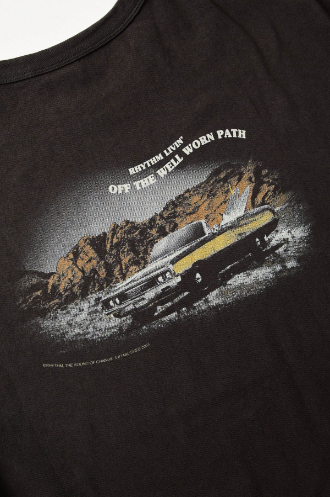 Camiseta Rhythm Heading West Vintage Black – foto 3