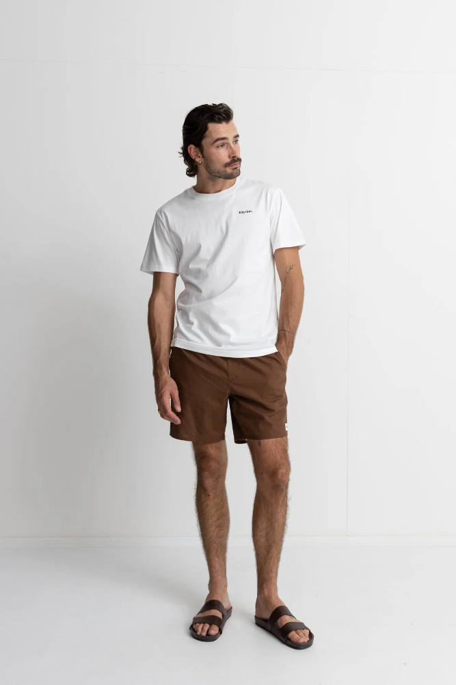 Short Rhythm Classic Linen Chocolate – foto 4