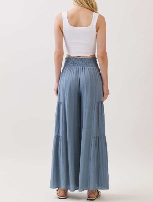 Pantalon Relaxed Flowy Wide Leg Slate