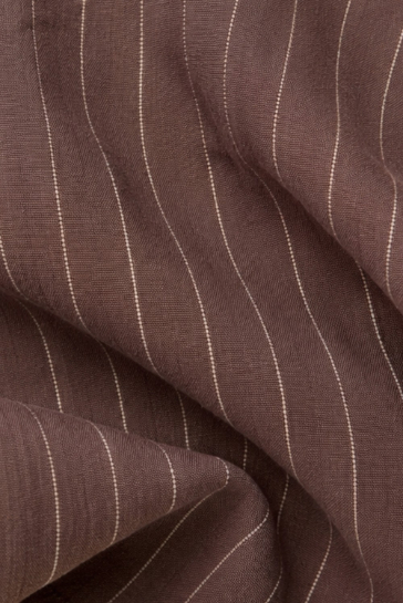 Vestido Maxi Stripe Textured Brown – foto 4