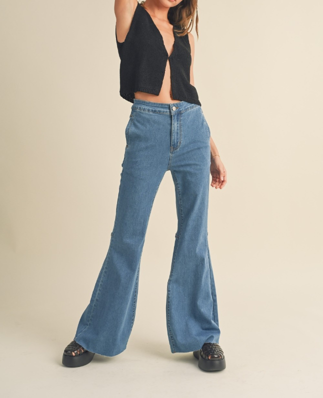Cardigan Hook & Eye Closer Vest Black – foto 5