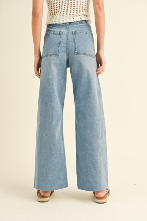 Jeans Straight Leg Denim Medium – foto 2