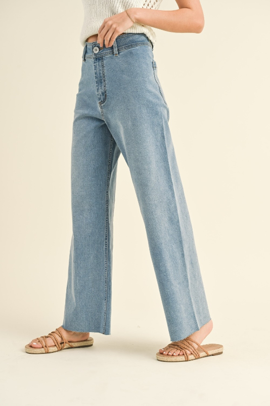 Jeans Straight Leg Denim Medium – foto 3