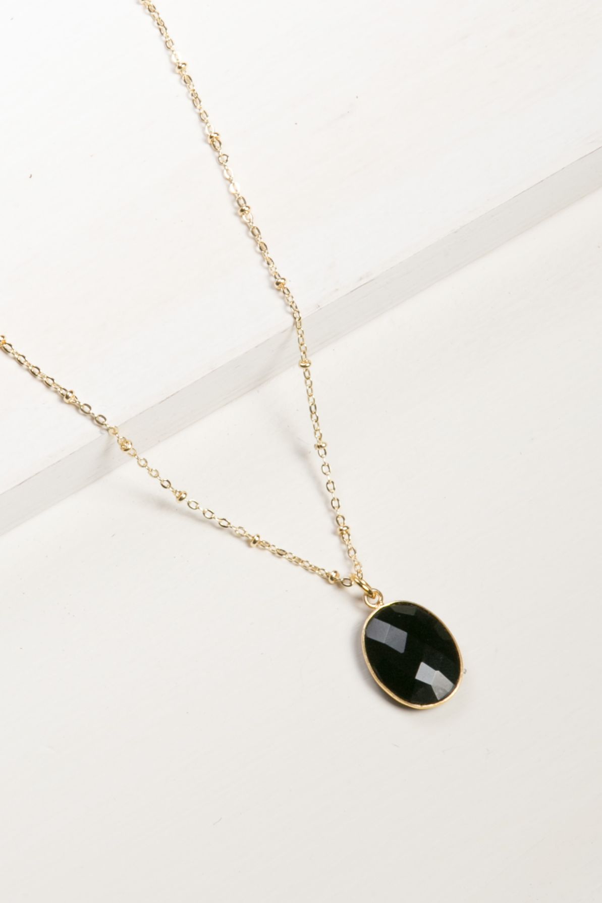 Collar Layer Oval Onyx – foto 1