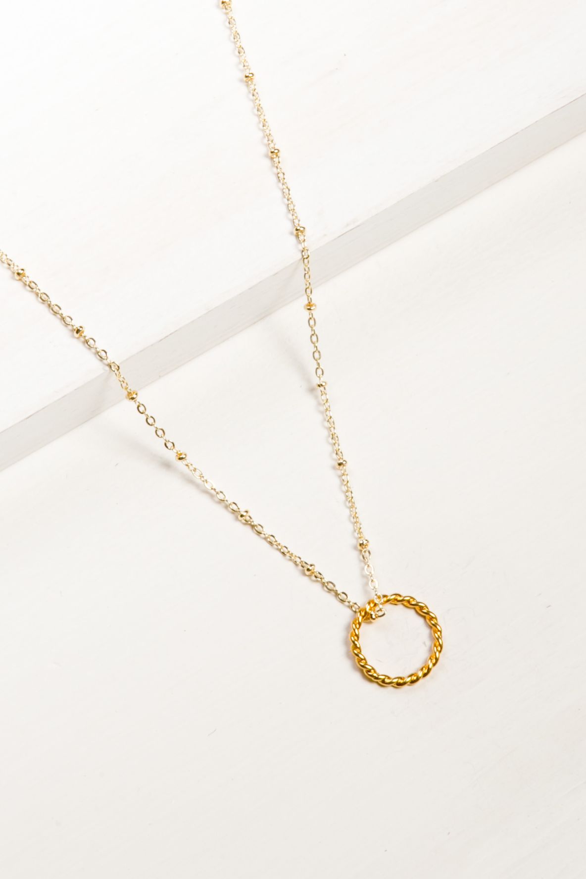 Collar Layer Twirl Infinity Ring – foto 1