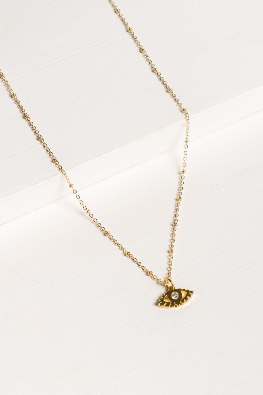Collar Layer Protection Eye Gold N Bling – foto 1