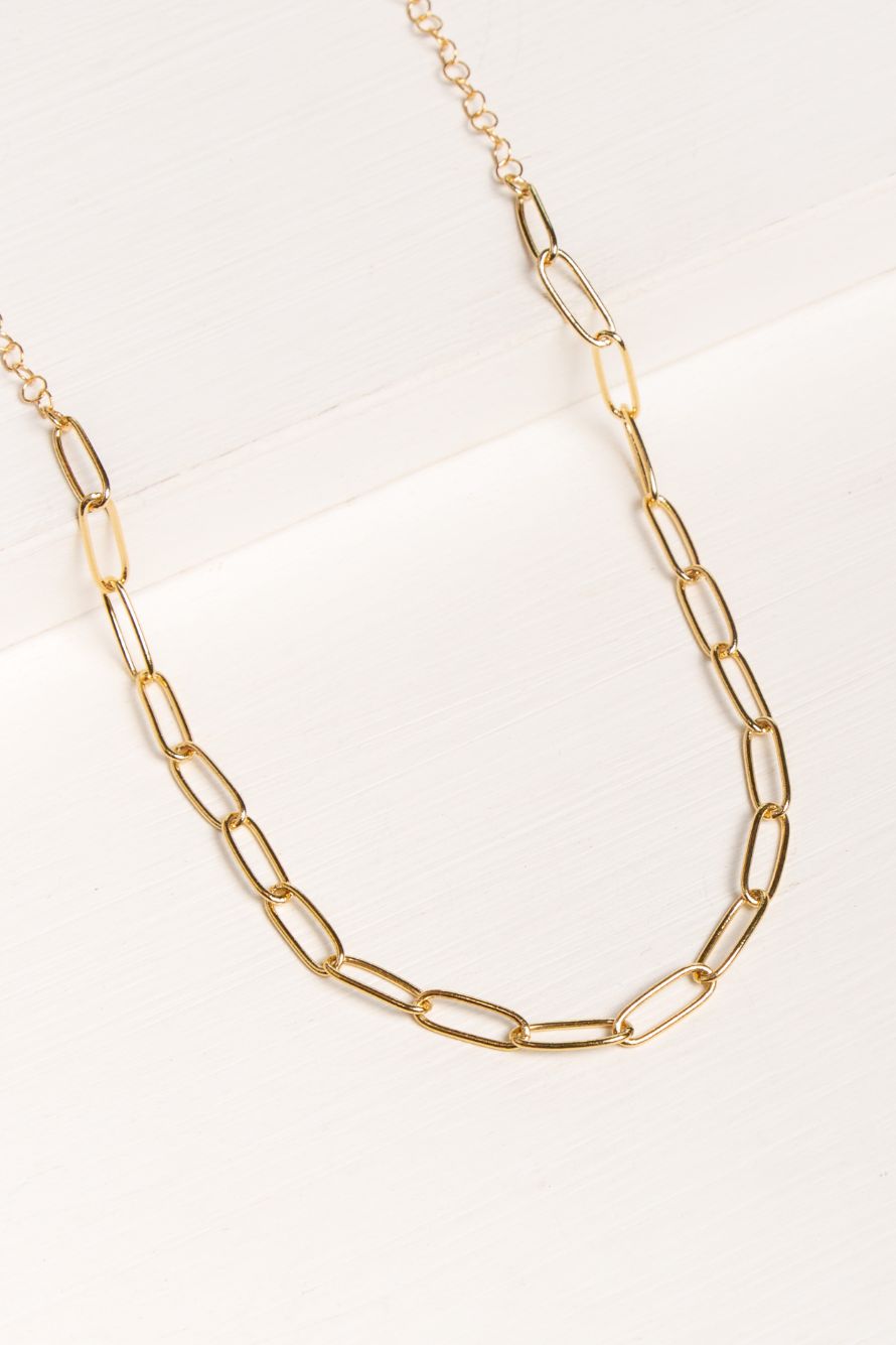 Collar Choker Layer Clip Chain