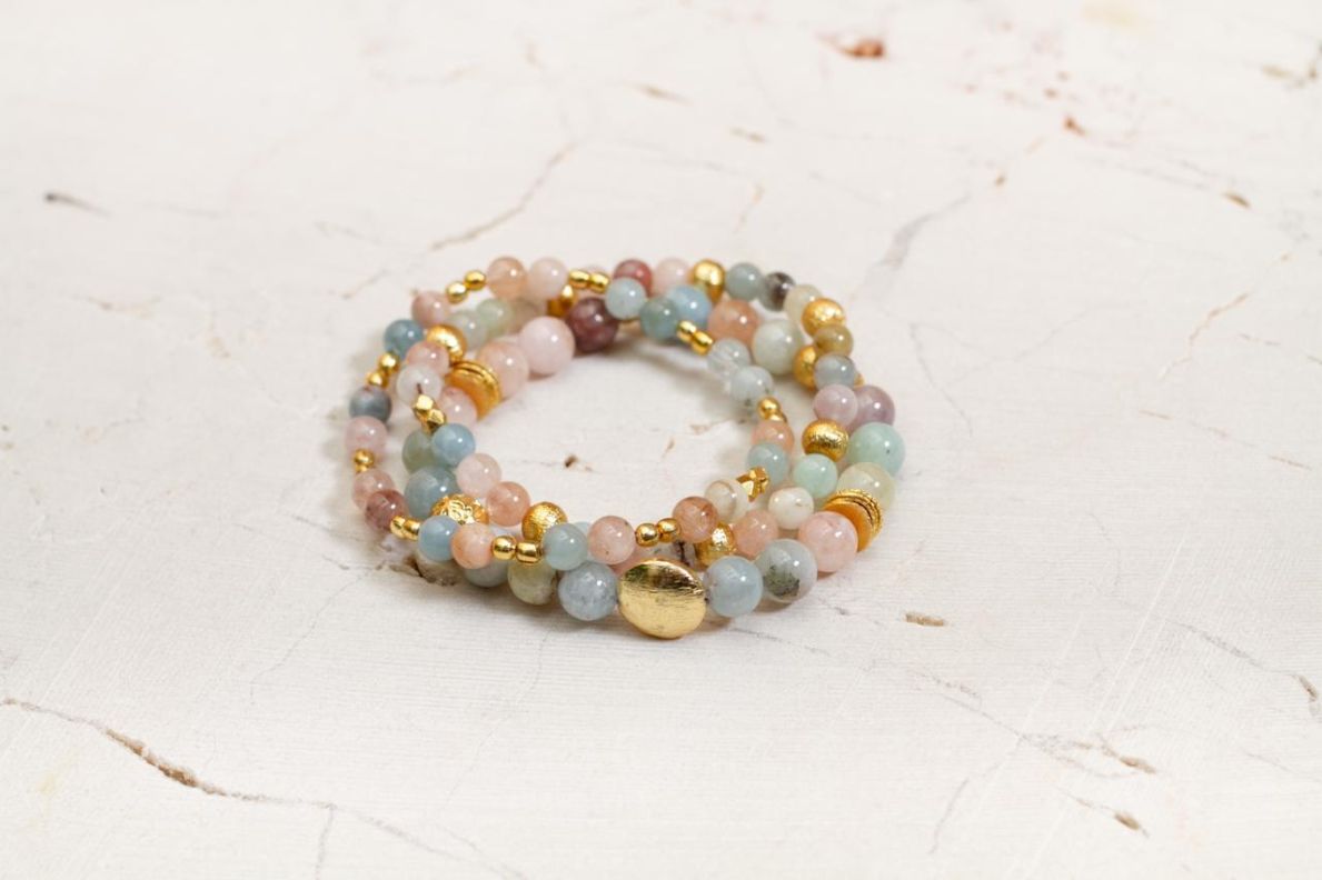 Pulsera Triple Set Beryl – foto 1