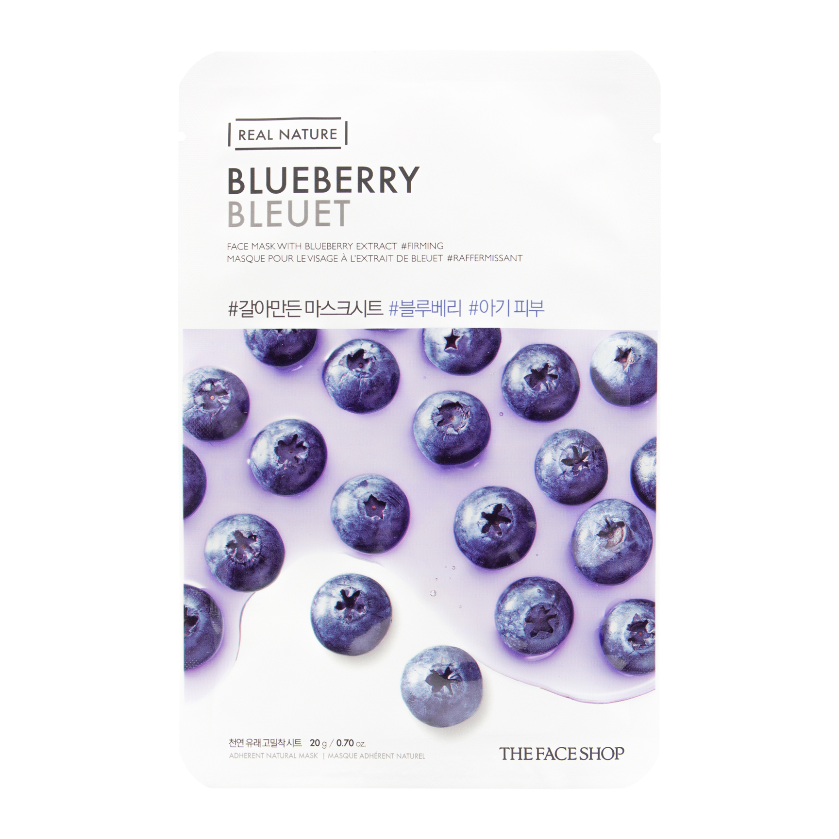 Tfs Real Nature Blueberry Mask 