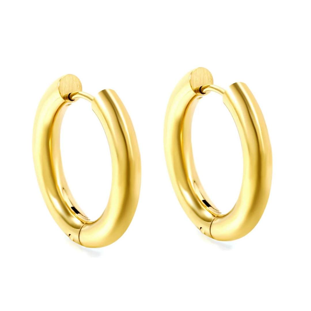 big basic beach earrings