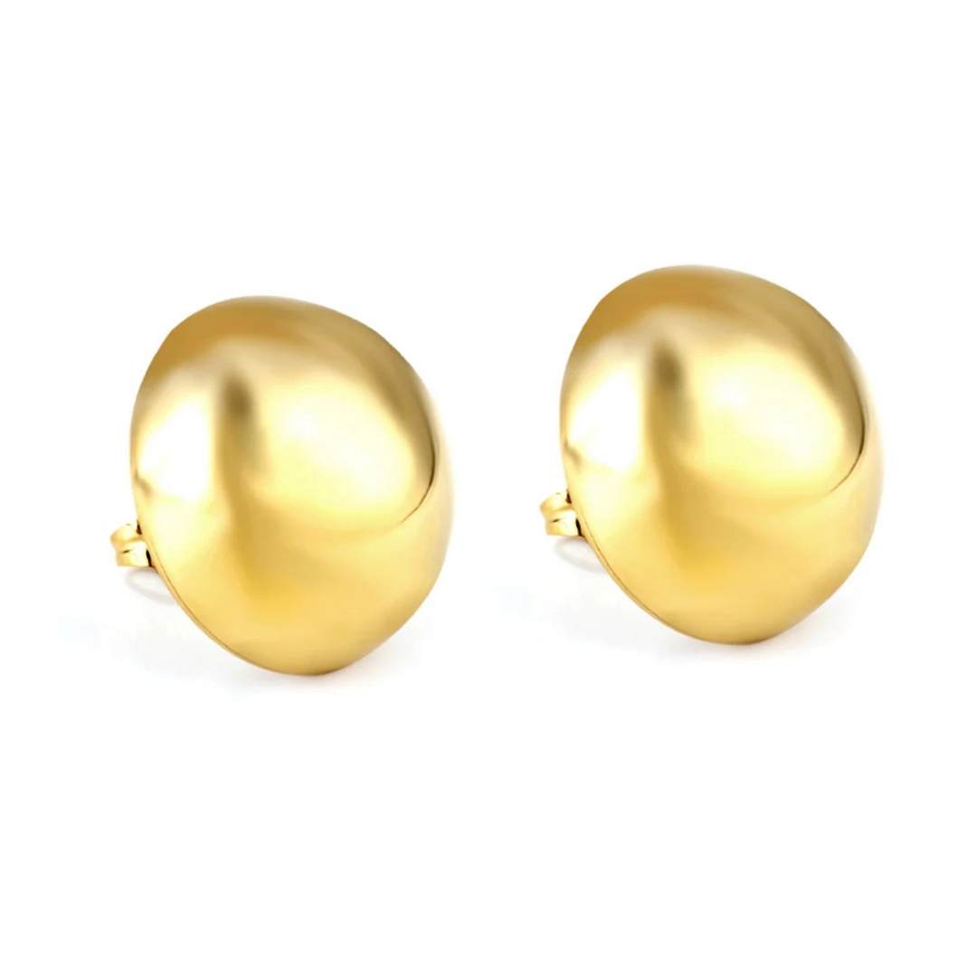 chunky half earrings