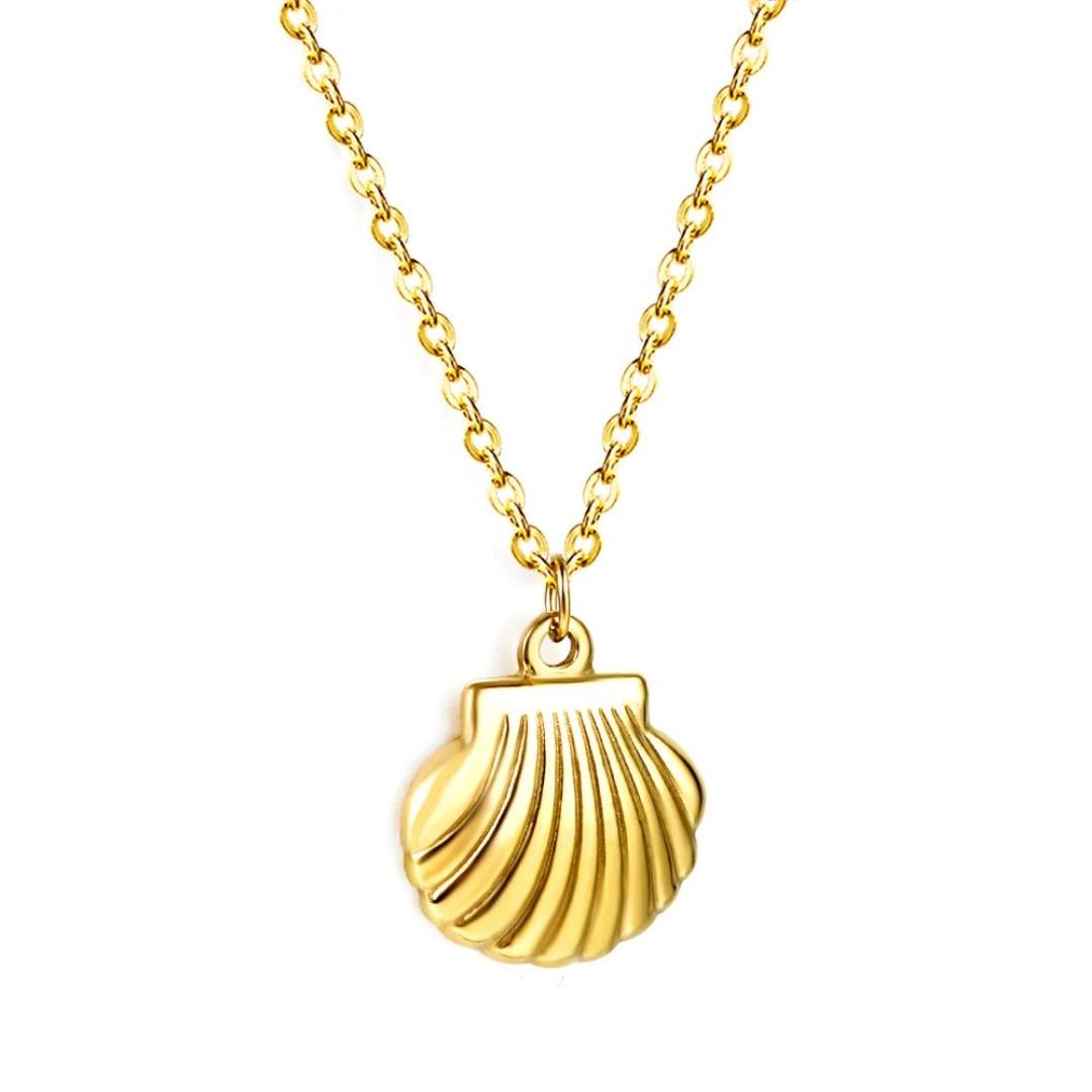 little shell necklace