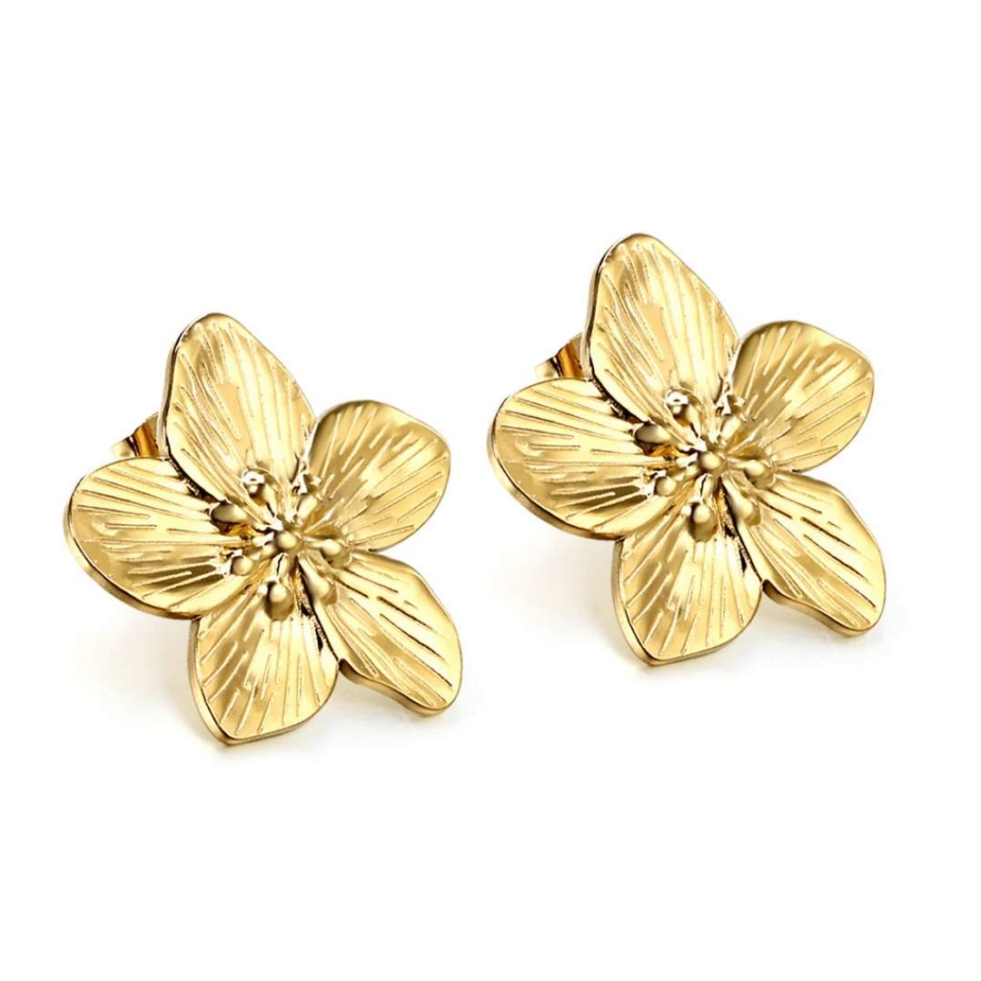 my flower earrings