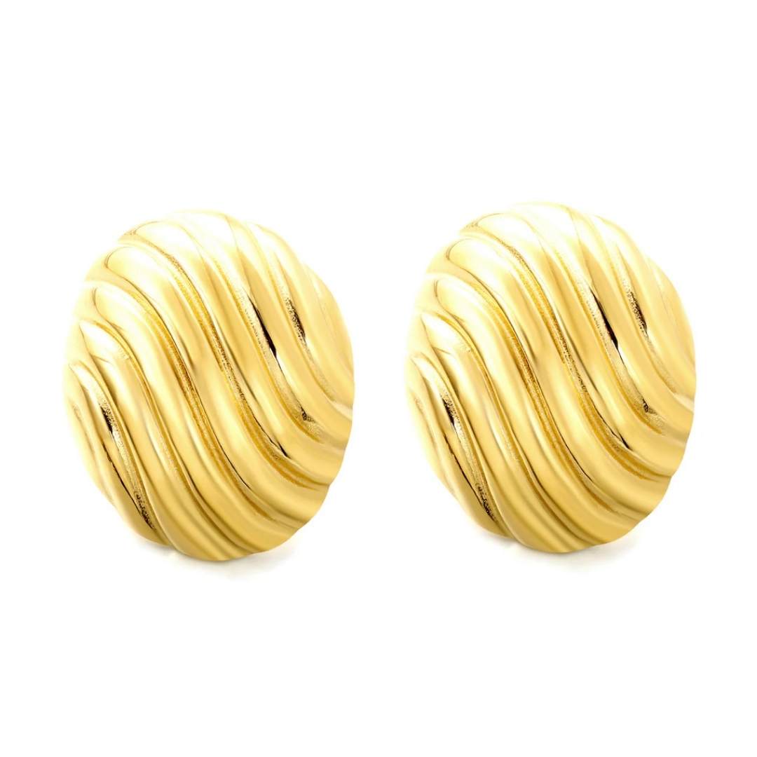 o-my stripe earrings
