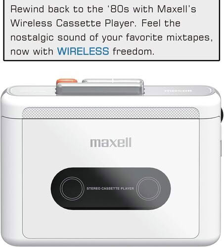 MAXELL/CASSETTE PLAYER BLUETOOTH SILVER – foto 2