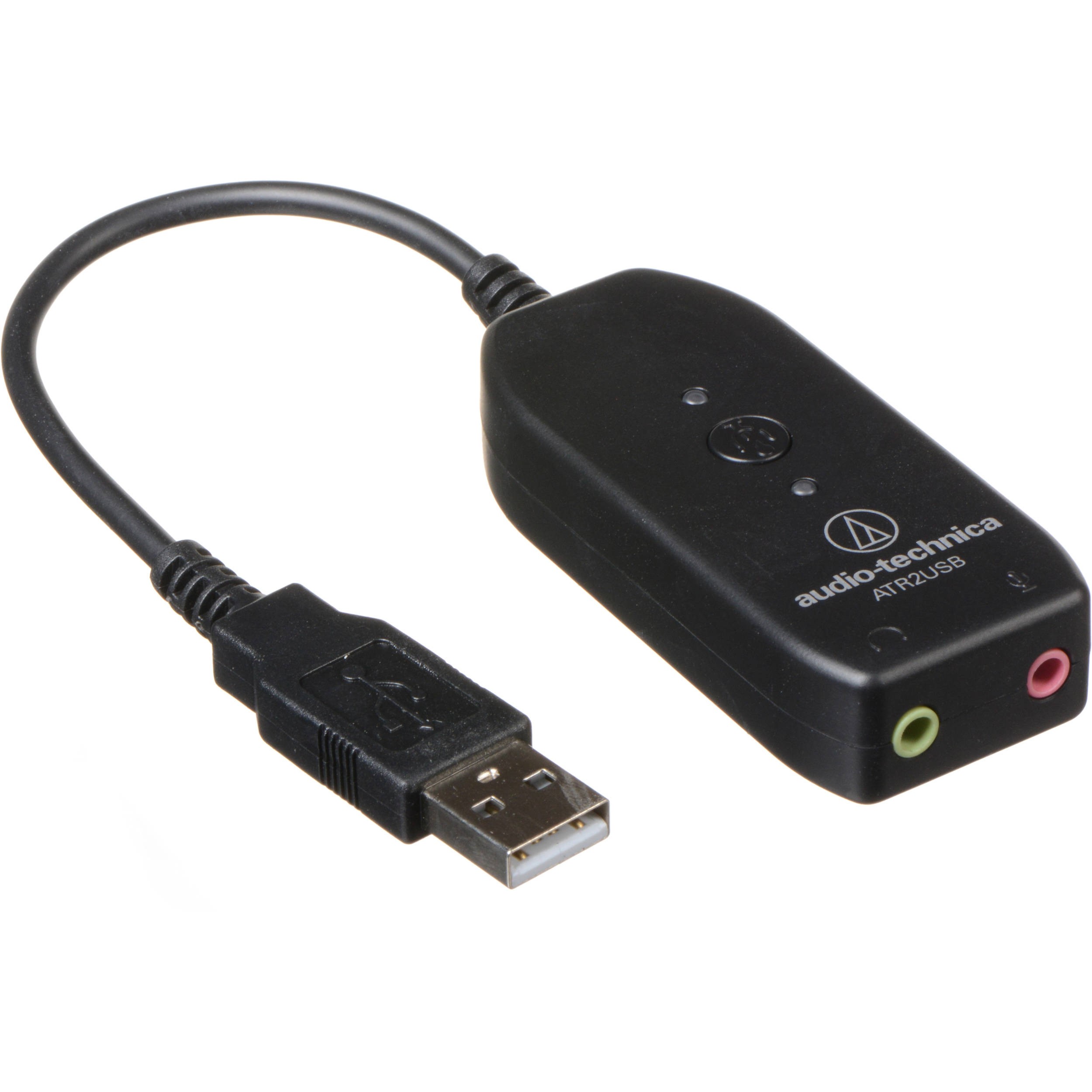AUDIO-TECHNICA/AUDIO ADAPTADOR CON ENTRADAS DE MICROFONO Y AUDIFONOS